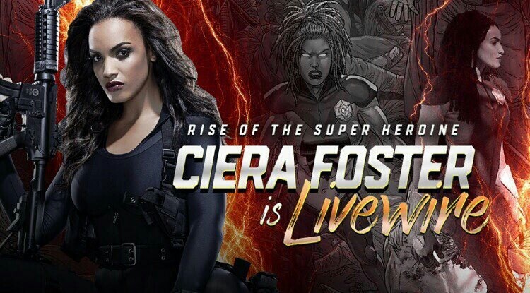 Ciera Foster is LiveWire For The Valiant Universe poster 1